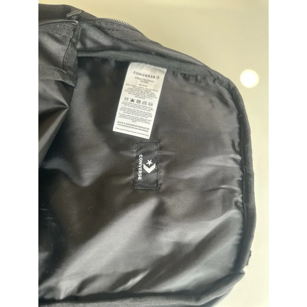NEW Converse Speed 2 Backpack Black• Unisex Travel, School Bag